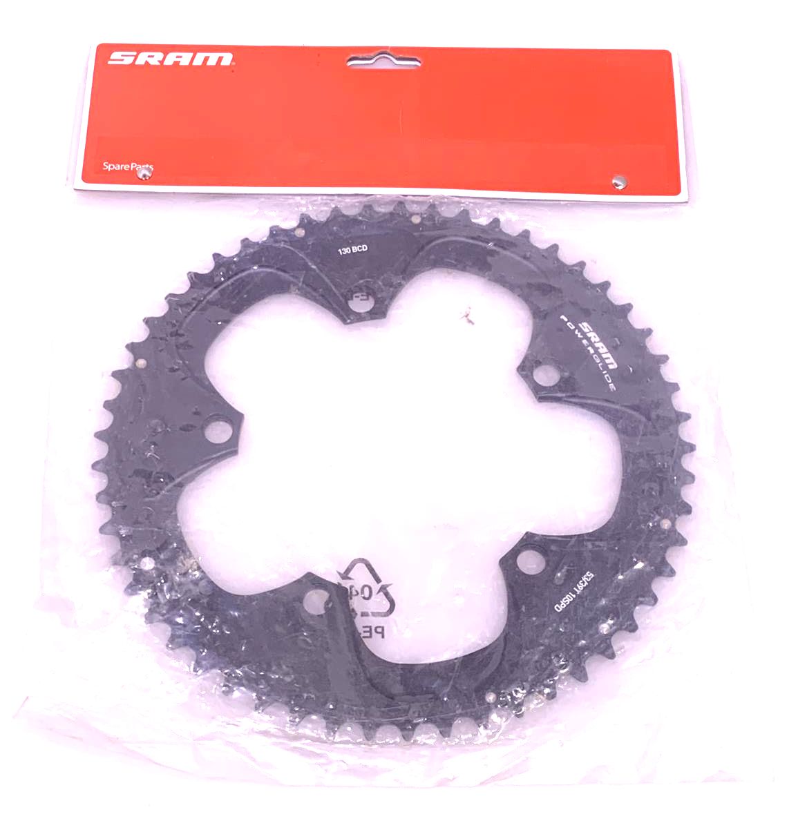 SRAM Road 53T 130mm BCD 10 Speed Bike Chainring Chain Ring New