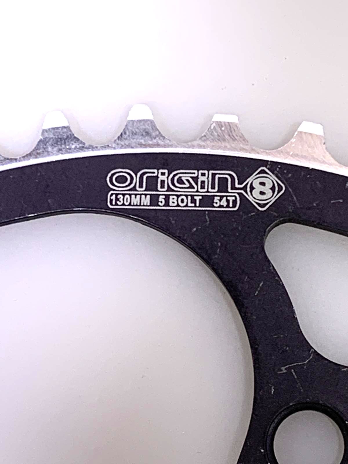 Origin8 10 Speed 54T 5 Bolt 130mm BCD Bike Chainring Blemish New