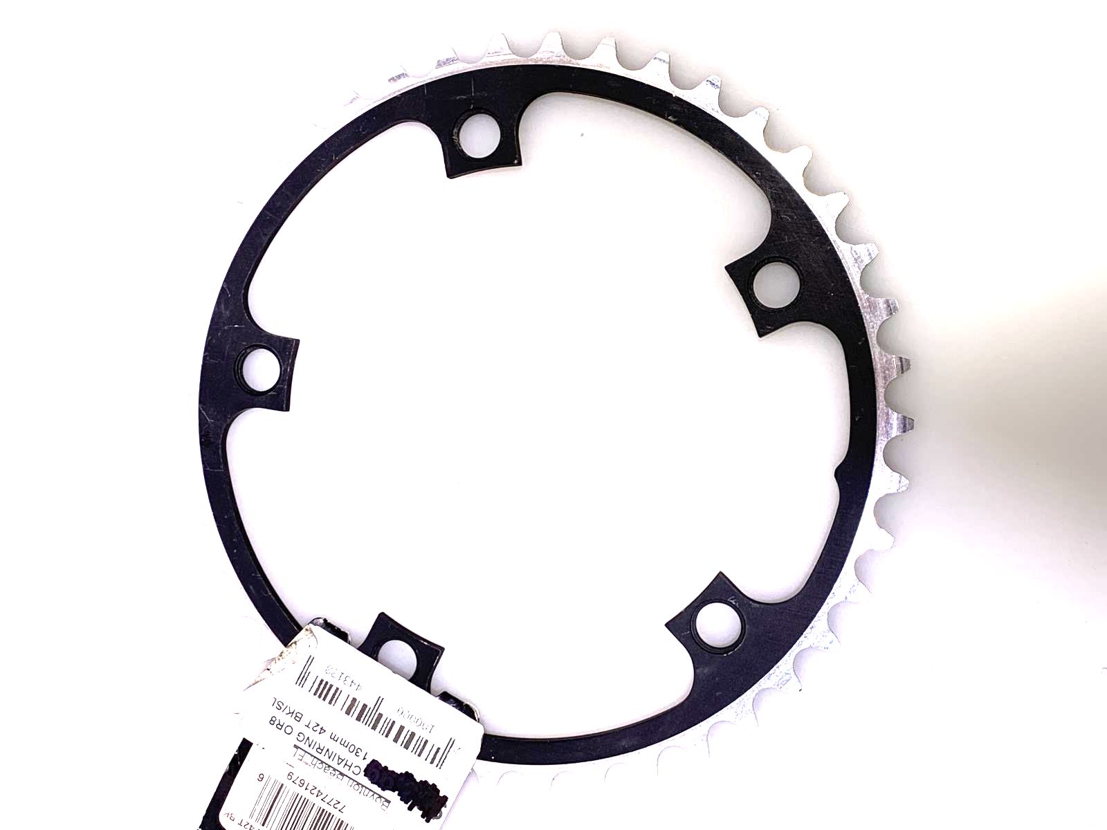 Origin8 10 Speed 42T 5 Bolt 130mm BCD Bike Chainring Blemish New