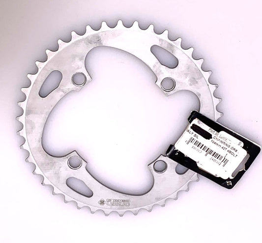Origin8 10 Speed 42T 4 Bolt 104mm BCD Bike Chainring Blemish New
