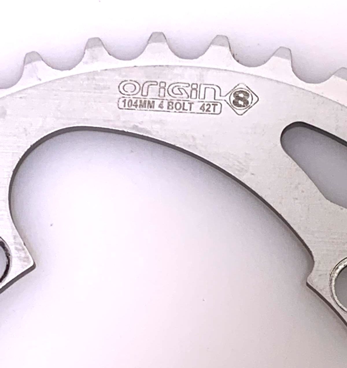 Origin8 10 Speed 42T 4 Bolt 104mm BCD Bike Chainring Blemish New