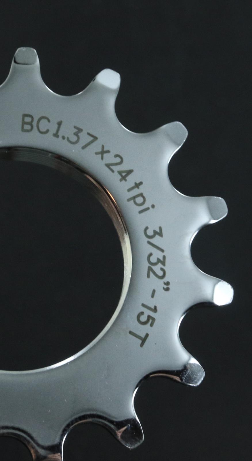 Chrome Steel 16T Single Speed Bike Track Fixed Gear Cog Threaded NEW - Random Bike Parts