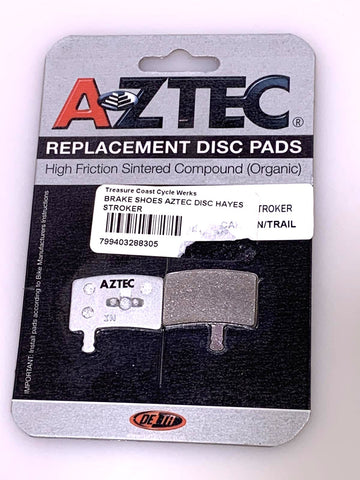 Aztec Hayes Stroker Disc Brake Bike Pads New Old Stock