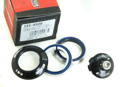 1" FSA IS-2 Integrated Bike Headset 38mm Cartridge Bearing Black NEW - Random Bike Parts