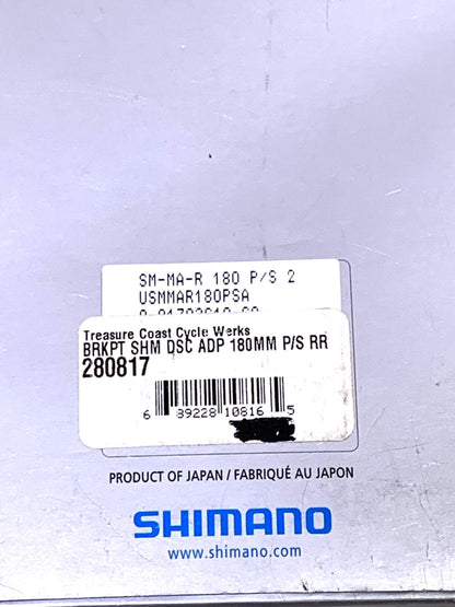 Shimano Disc Brake Mount Adaptor R P/S 180mm New