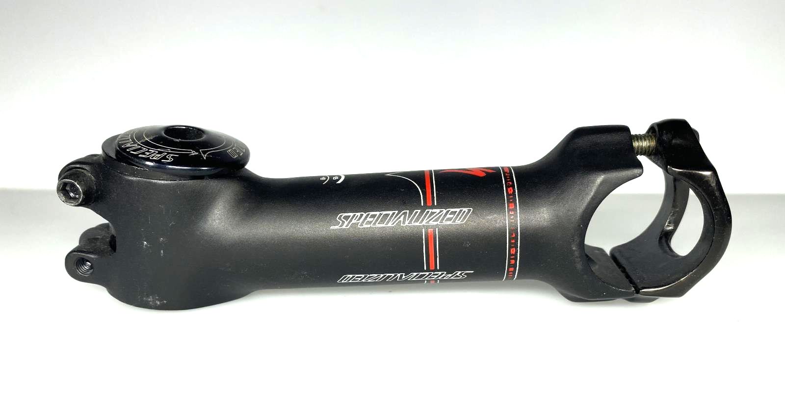 Specialized Black Red 1-1/8" Threadless x 120mm x 31.8mm Bike Stem New Blem