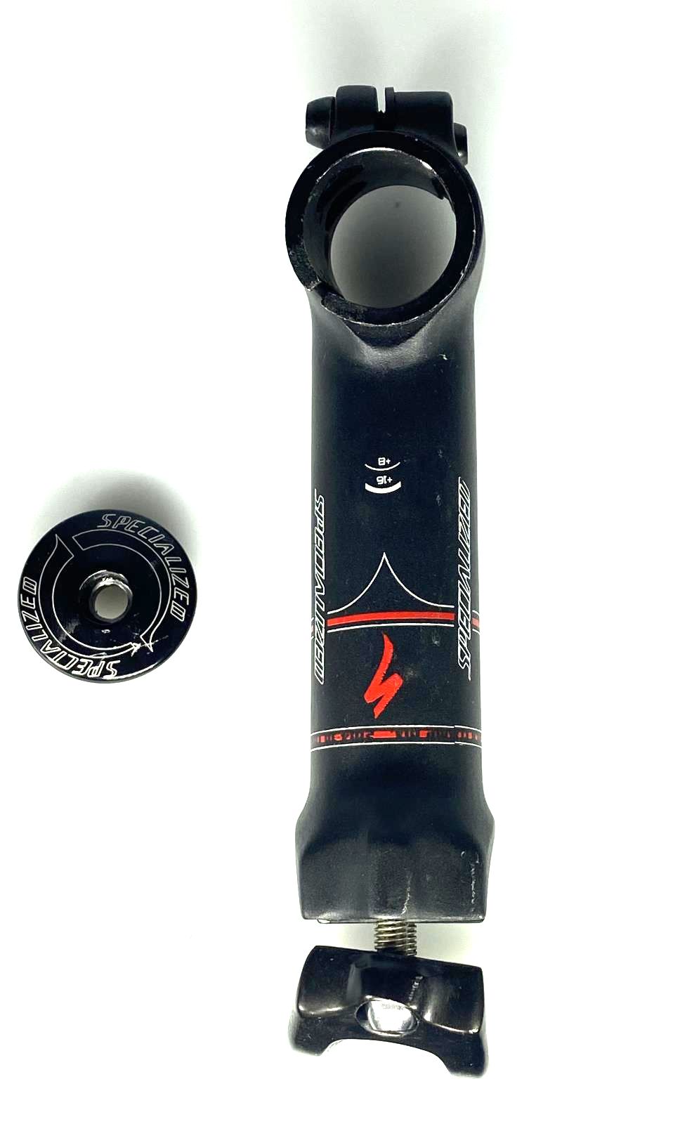 Specialized Black Red 1-1/8" Threadless x 120mm x 31.8mm Bike Stem New Blem