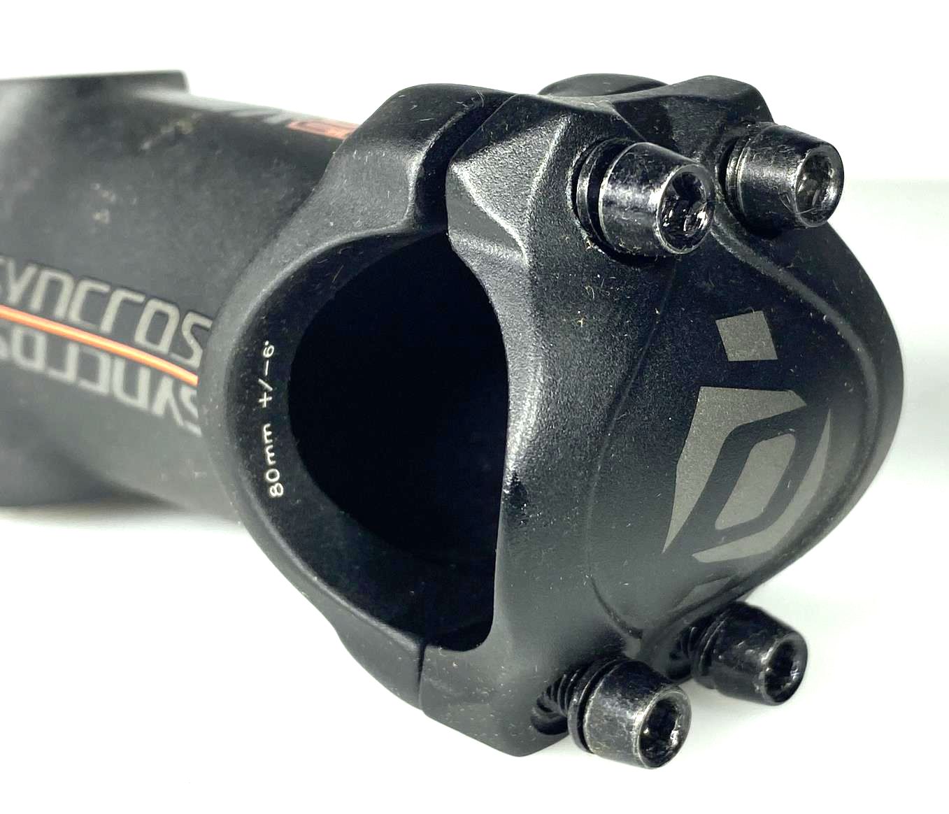 Syncros TR2.0 Black 1-1/8" Threadless x 75mm x 31.8 mm Stem New