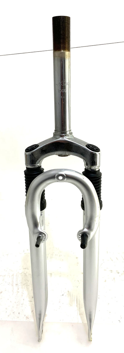 ZOOM 26" Suspension Fork Rim Bike 1-1/8" Threaded Fork Silver NEW