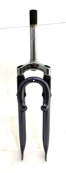 ZOOM 26" Suspension Fork Rim Bike 1-1/8" Threaded Fork Metallic Gray NEW