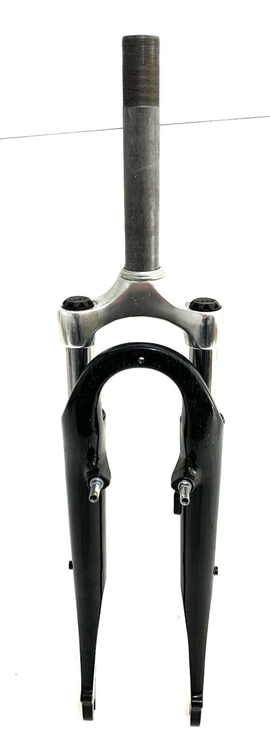 iZIP ZOOM 700c Suspension Fork Rim/Disc Bike 1-1/8" Threaded Fork Black NEW