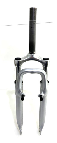 ZOOM 26" Suspension Fork Rim Bike 1-1/8" Threaded Fork Silver NEW