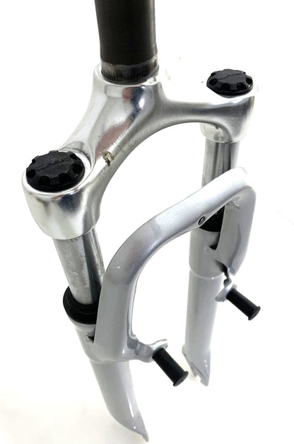 ZOOM 26" Suspension Fork Rim Bike 1-1/8" Threaded Fork Silver NEW