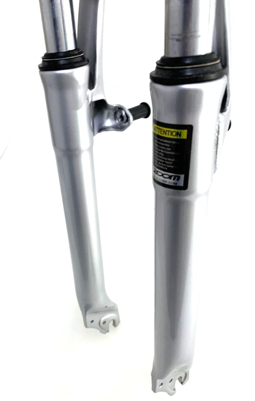 ZOOM 26" Suspension Fork Rim Bike 1-1/8" Threaded Fork Silver NEW