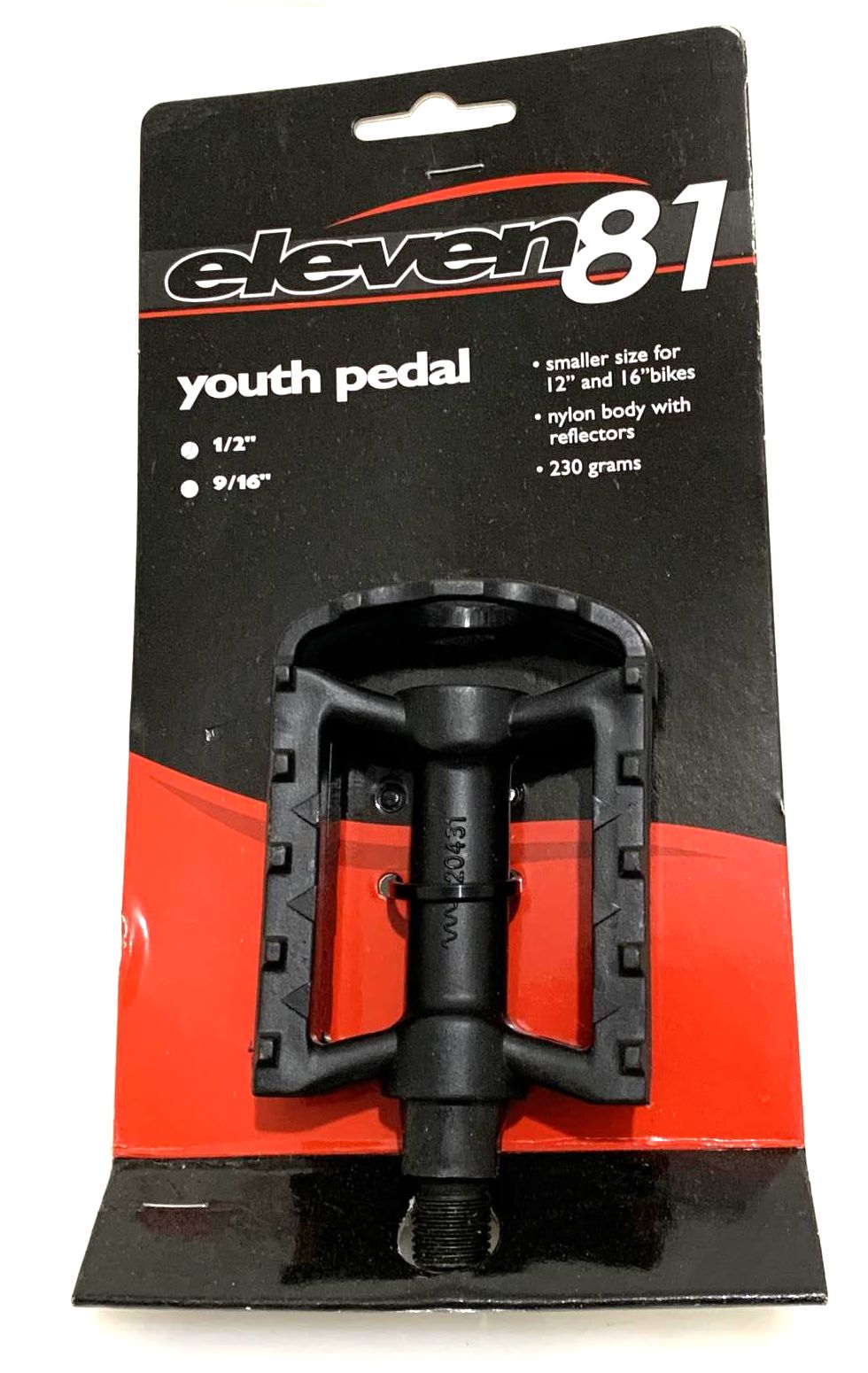 ELEVEN 81 YOUTH Bike Bicycle Cycle PEDAL 9/16" PEDALS NEW - Random Bike Parts
