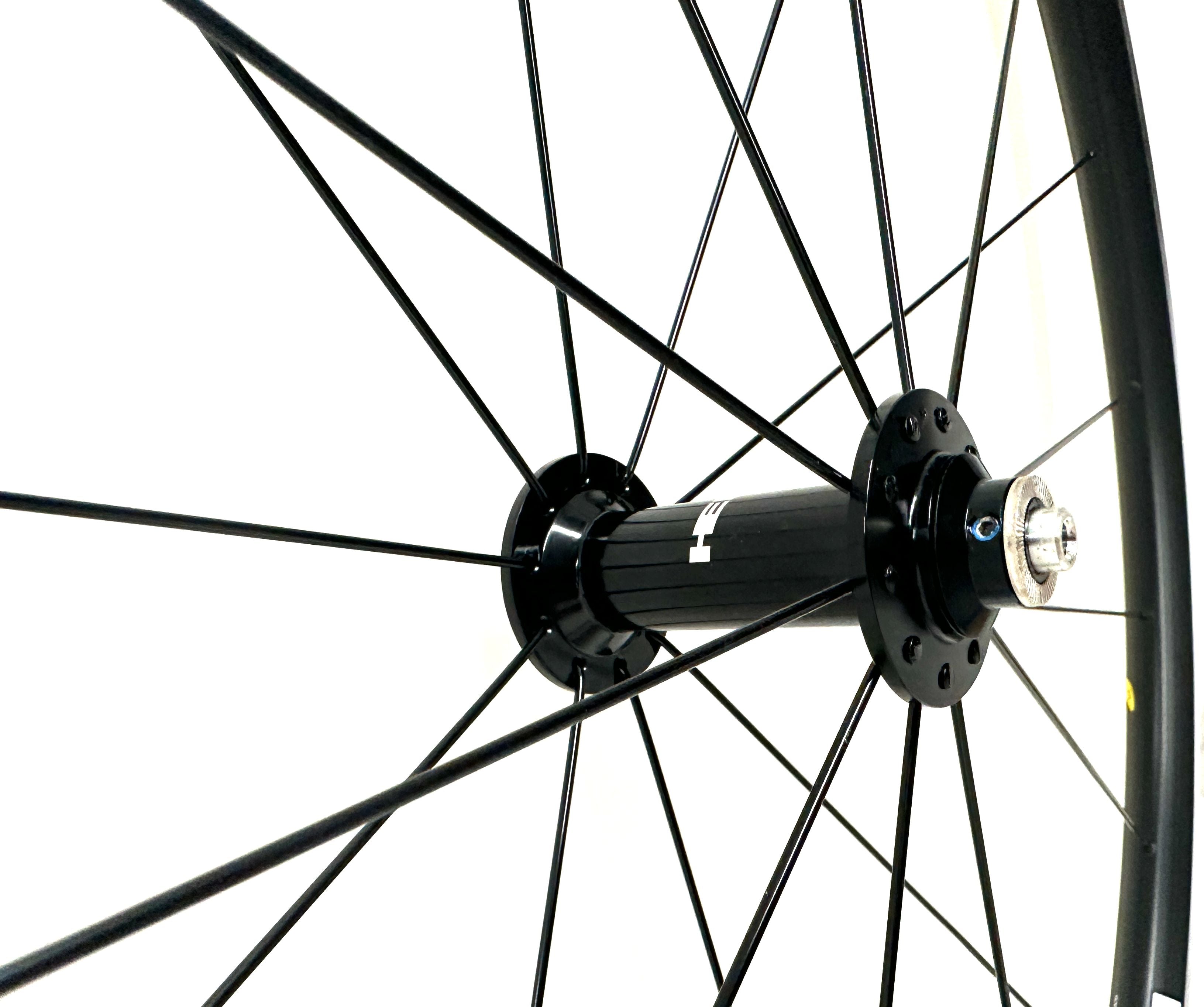 HED Flanders C2 Plus  700c Front Road Bike Alloy Wheel QR Black New