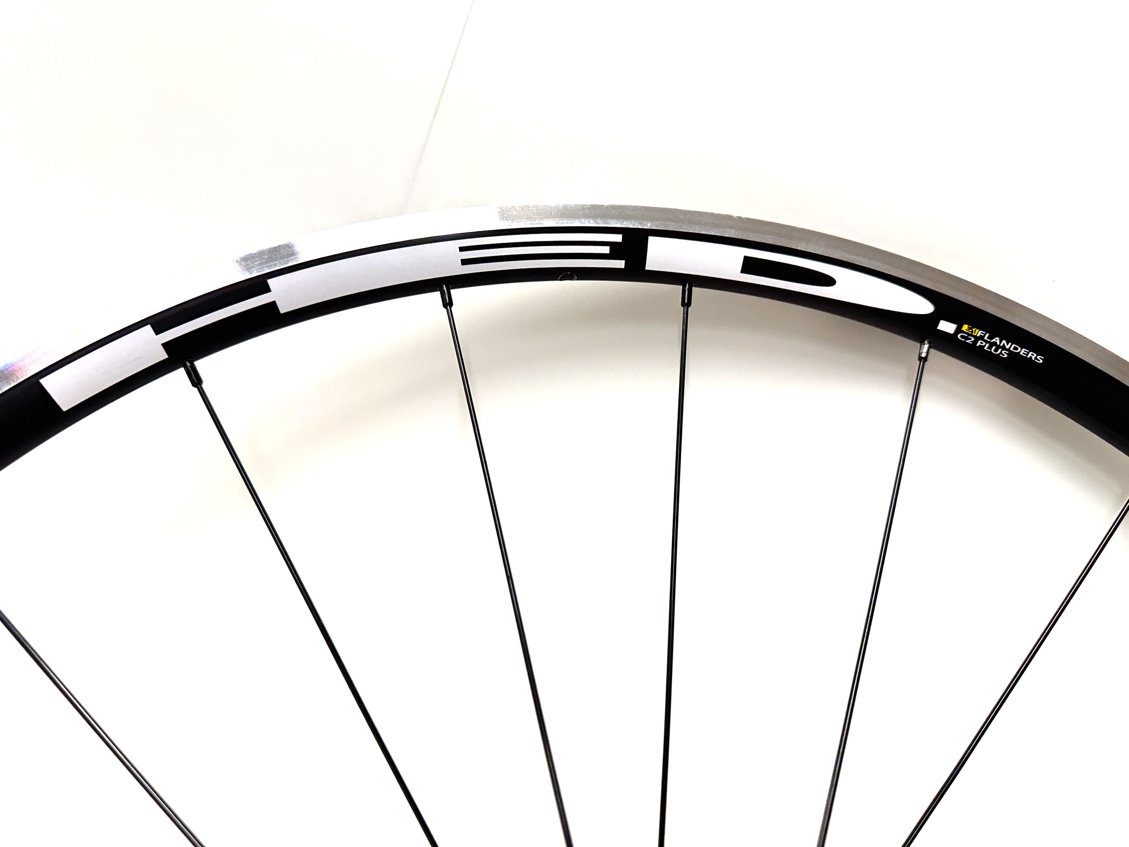 HED Flanders C2 Plus  700c Front Road Bike Alloy Wheel QR Black New