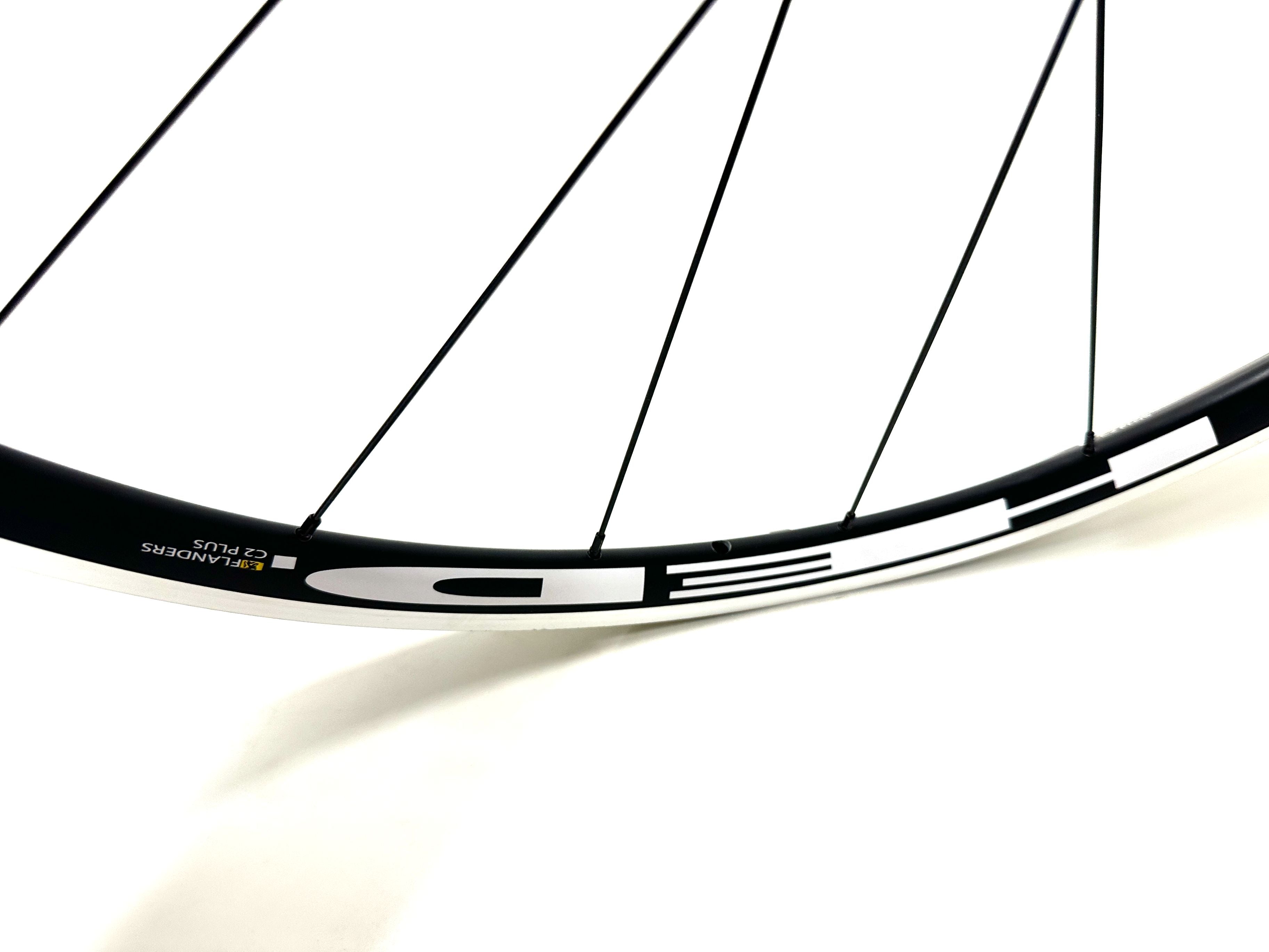 HED Flanders C2 Plus  700c Front Road Bike Alloy Wheel QR Black New