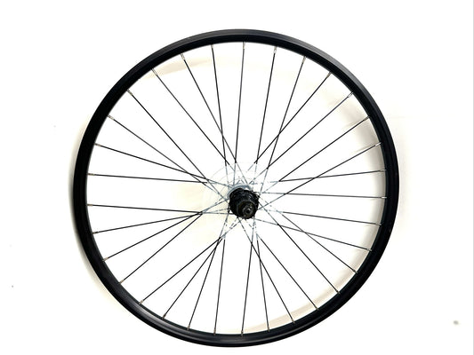 Alloy Black 650b 27.5" 1.5 Rim Brake Bike Rear Wheel 8 spd Cassette Shimano NEW - Random Bike Parts