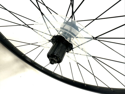 Alloy Black 650b 27.5" 1.5 Rim Brake Bike Rear Wheel 8 spd Cassette Shimano NEW - Random Bike Parts