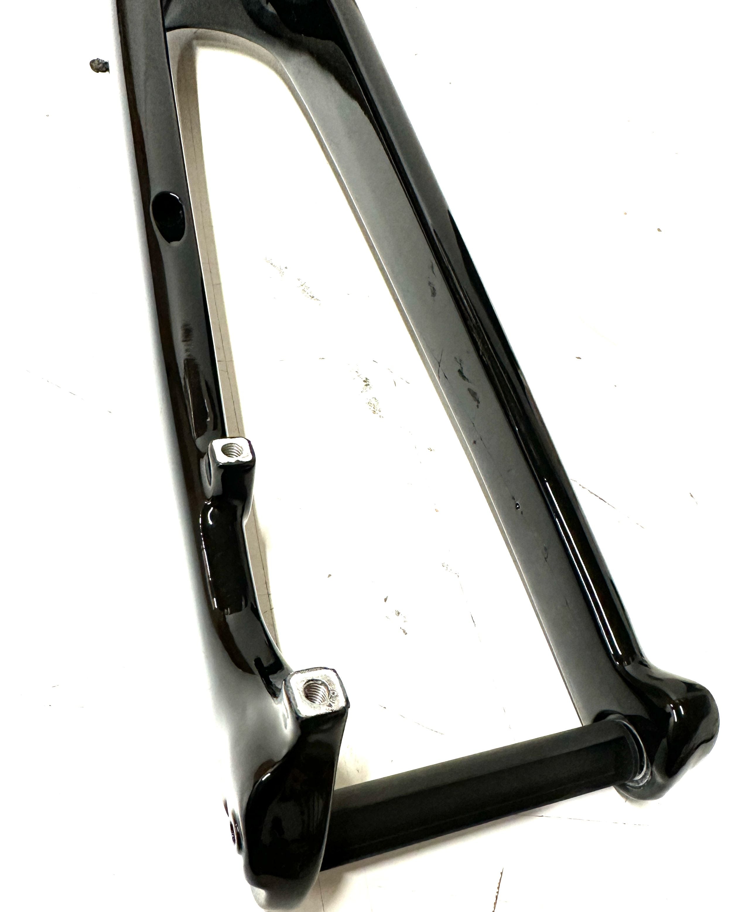 700c Carbon Fiber Gravel Road Bike Fork and Steerer Disc Tapered Thru Axle NEW