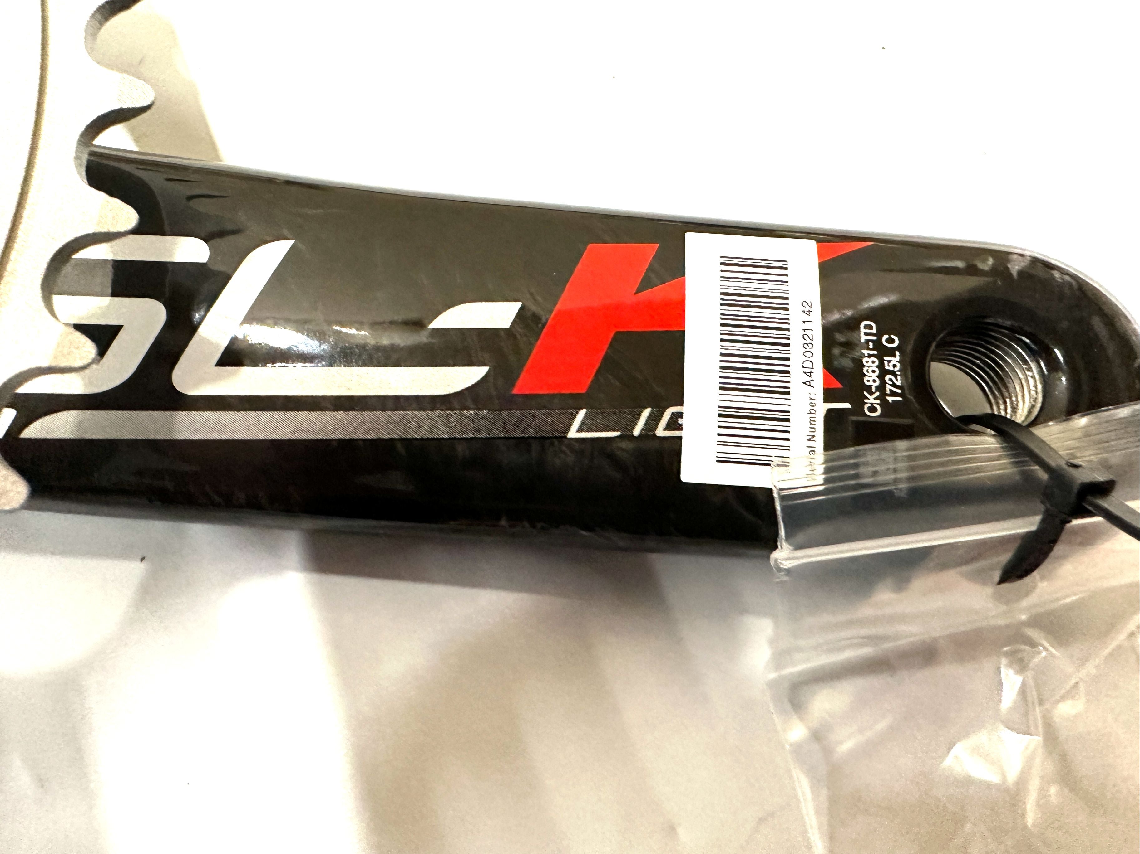 FSA SL-K LIGHT Tandem Rear Carbon Mega Road Bike Crankset 30/39/52 172.5mm New