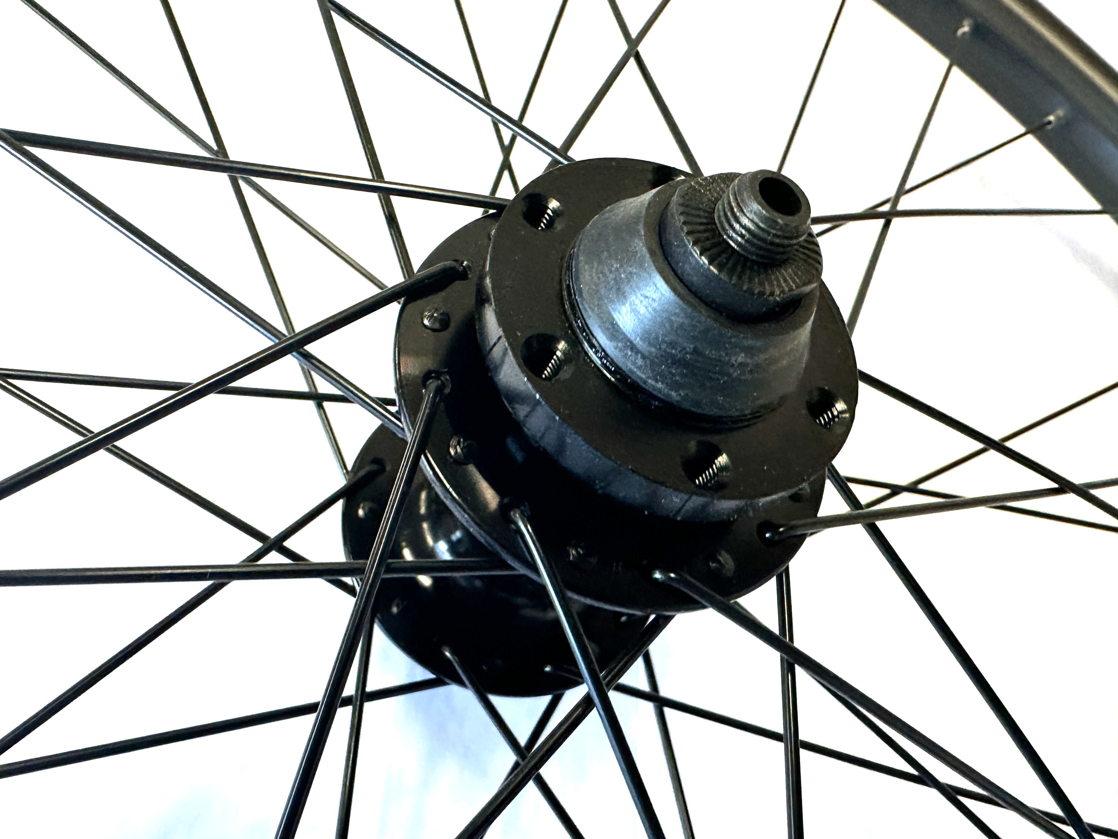 Alloy Black 26" Alloy Disc Brake Bike QR Rear Wheel 8 spd Cassette Shimano NEW
