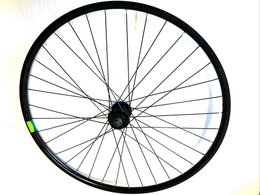 700c Frt Front Disc Brake Road Commuter Gravel Bike Alloy Wheel QR Q/R Black New