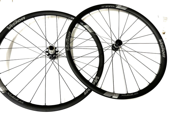 Vision TriMax 30 Disc Wheelset 700c 12x100/142mm Center Lock Shimano 11 spd New