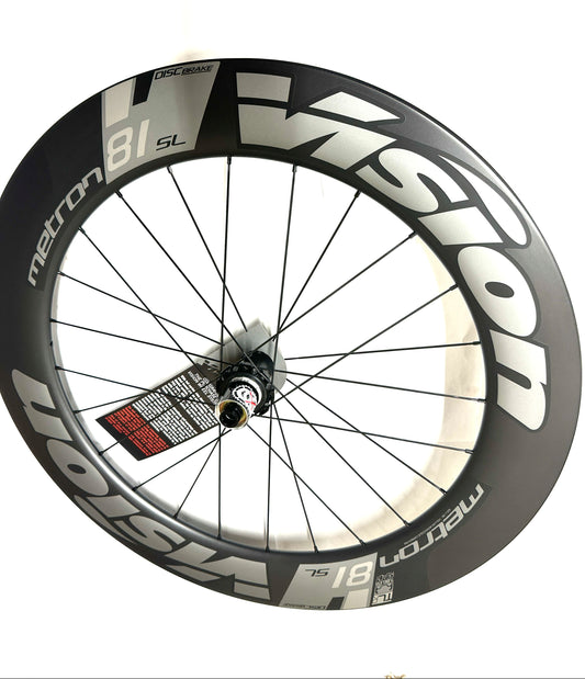 FSA Vision Metron 81 SL Carbon Clincher Rear Wheel Shimano 11 spd QR New