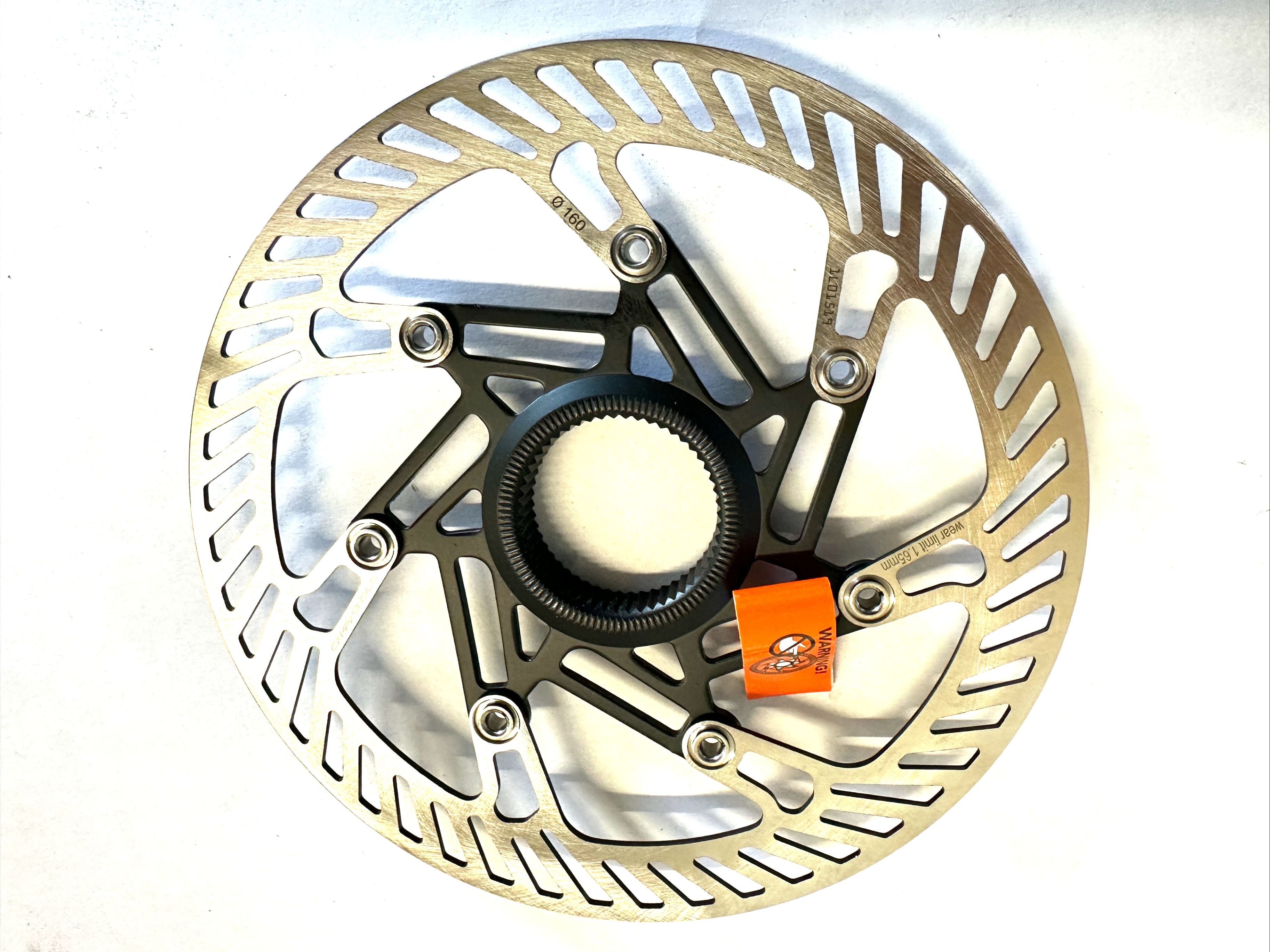 Lot of 2 Campagnolo AFS Disc Brake Rotor for EKAR Center-Lock 160mm New