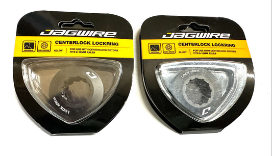 Lot of 2 JAGWIRE Centerlock Rotor Disc Lockring fits 9-12mm axles New