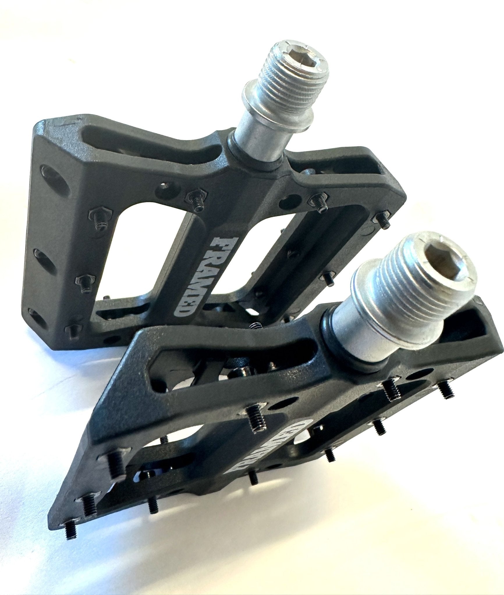 FRAMED PHIPPS 9/16" Poly Composite Platform MTB Bike Pedals NEW IN BOX - Random Bike Parts