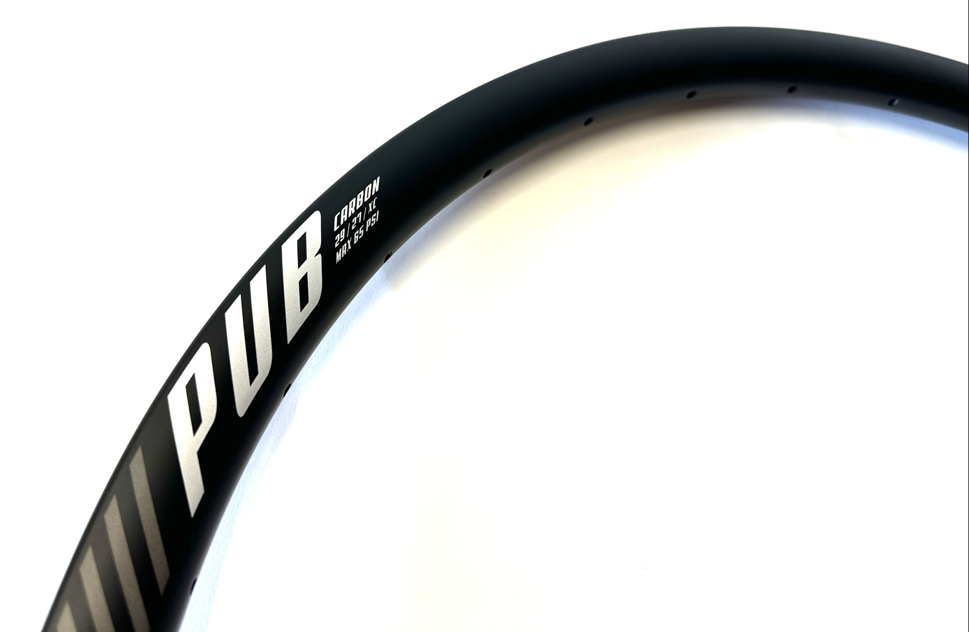 Lot of 2 PUB 29er 29" Carbon XC Clincher Bike MAX 65 PSI Wheel Rim 32 Spoke NEW