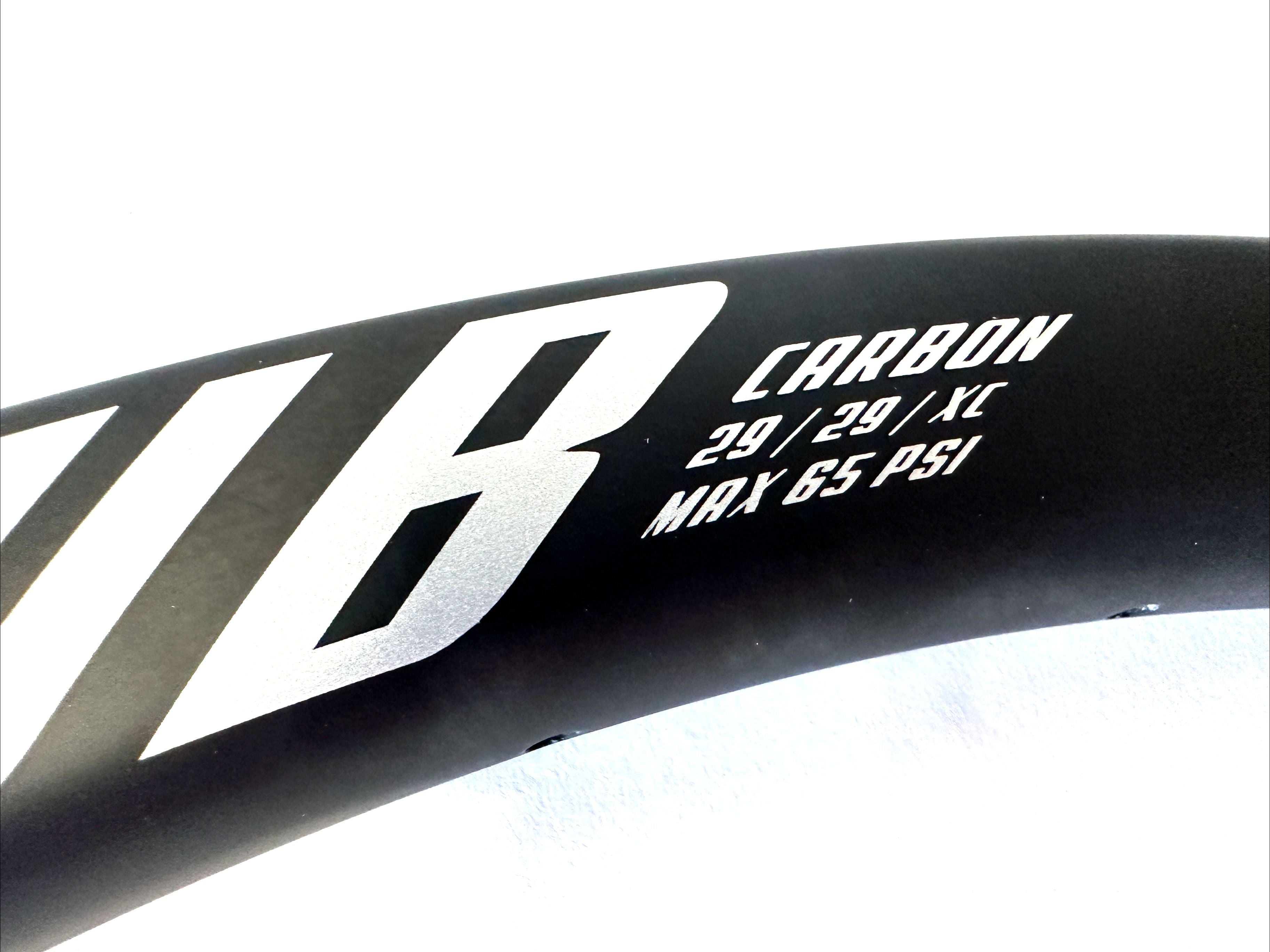 Lot of 2 PUB 29er 29" Carbon XC Clincher Bike MAX 65 PSI Wheel Rim 32 Spoke NEW