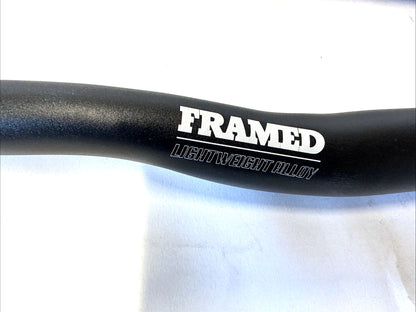 Lot of 3 Alloy Riser Mountain Bike Handlebars Black 710mm 31.8mm 300g New
