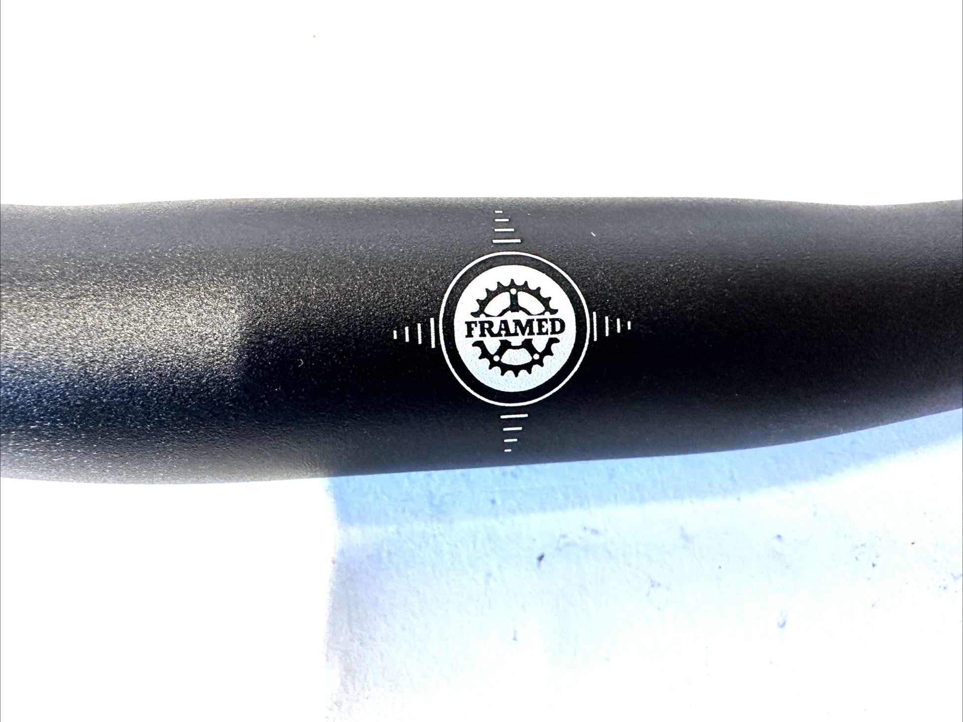 FRAMED Alloy Riser Mountain Bike Handlebars Black 760mm 31.8mm 300g New - Random Bike Parts