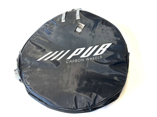 PUB Pair Cycling Wheel Bags Holds 2 wheels  Road Triathlon Gravel Travel Bag New