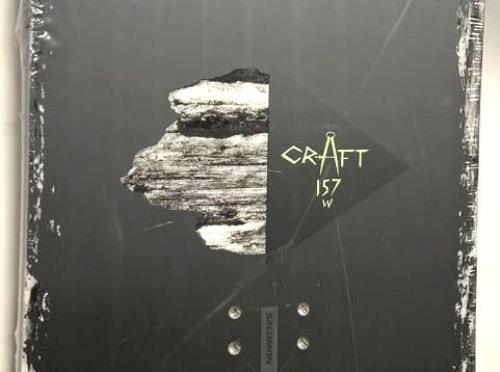 Salomon Craft 157cm Wide Snowboard Black - 47017653 MSRP $429 NEW Blem