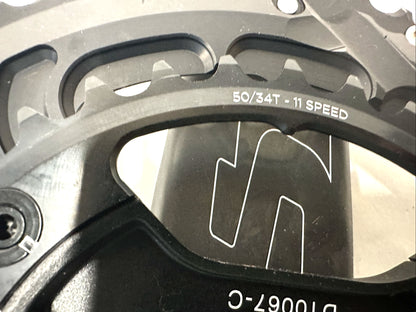 Easton EC90 SL Carbon Crankset 175mm / 50/34t BB86 PF30 11spd New