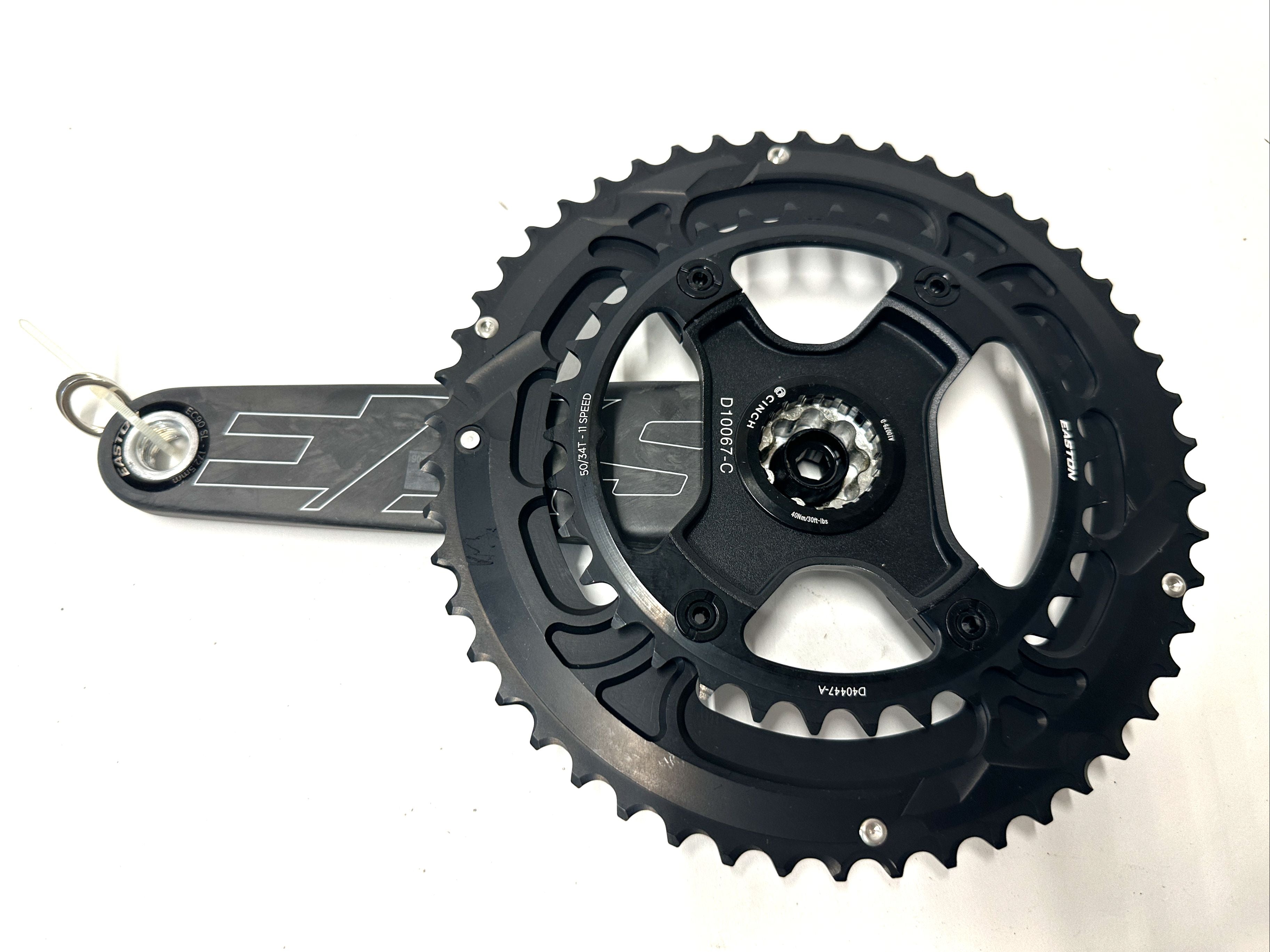 Easton EC90 SL Carbon Crankset 172.5 / 50/34t BB86 PF30 11spd New