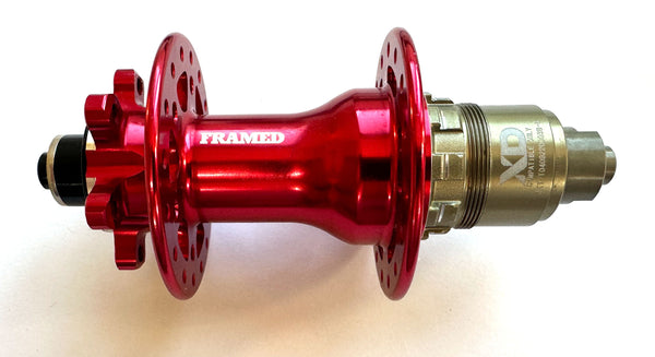 Rear Bike Hub Framed 6 bolt Disc 135 mm 32h Fits XD Compatible Only Cassette New