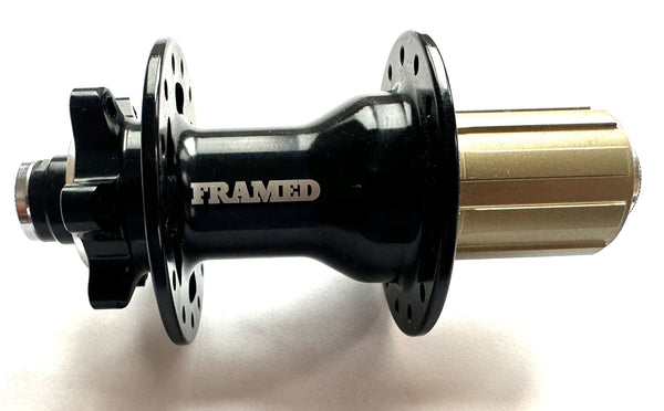 Rear Bike Hub Framed 6 bolt Disc 135mm 28h 12mm Thru Axle Fits HG Cassette New