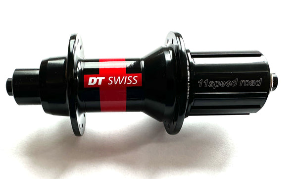 DT Swiss 240S Rear Hub 130mm 24 Hole Quick Release QR 11 spd HG Road Black, New