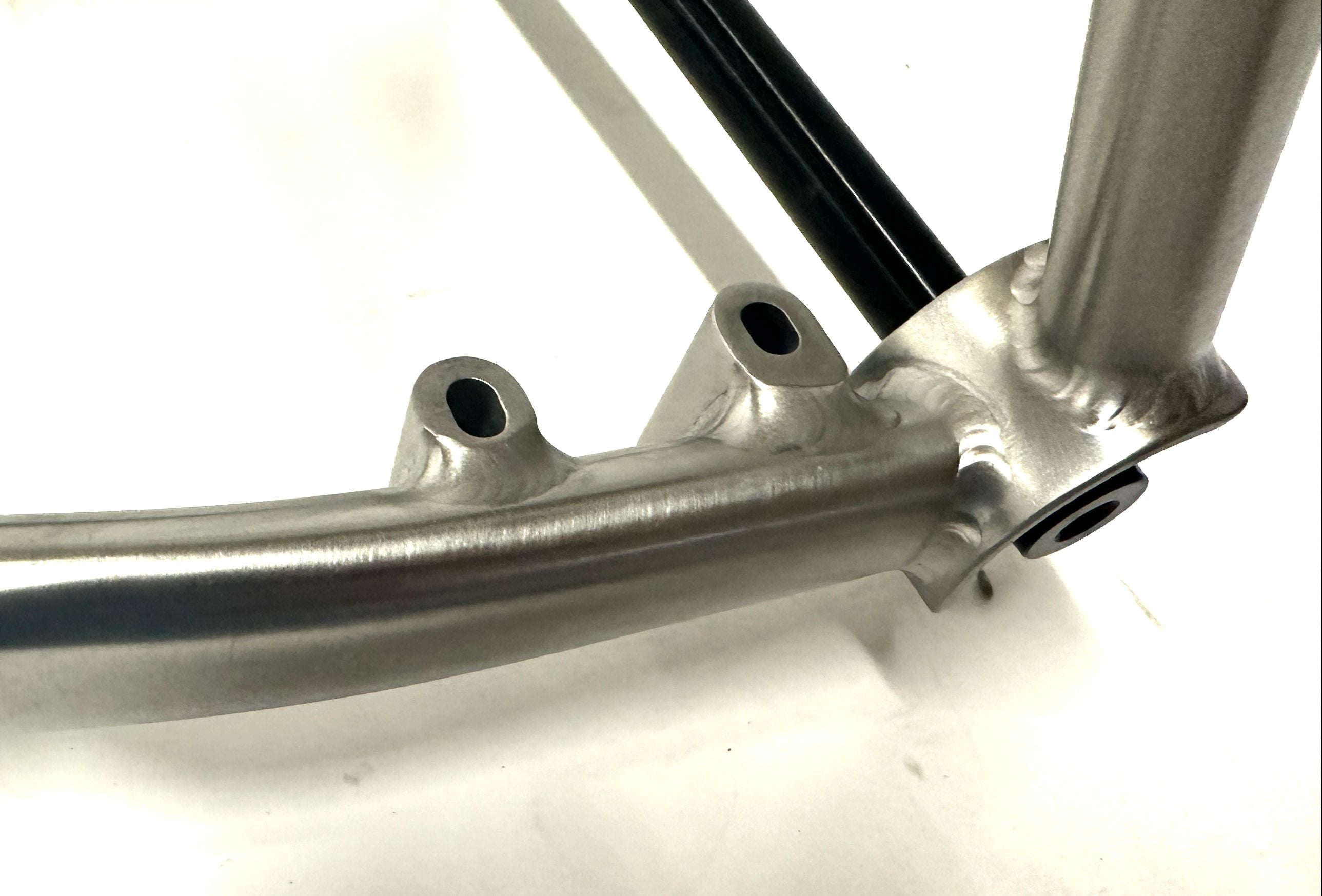 FRAMED BASSWOOD 700c Titanium 56cm  Disc Cyclocross Gravel Bike Frame NEW