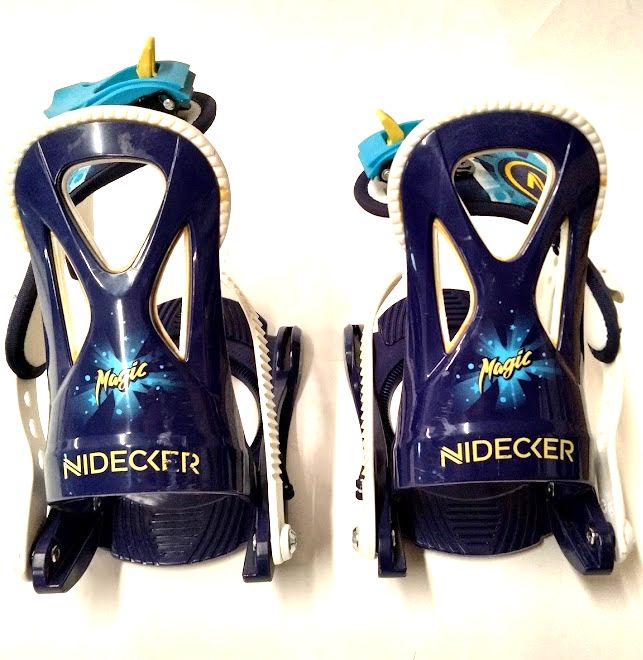 Nidecker Magic Kid's Snowboard Bindings Size XS - Used Like New
