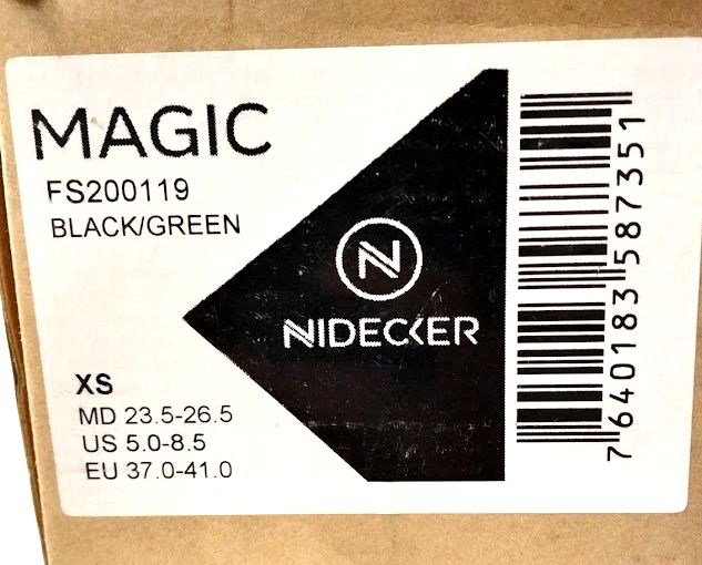 Nidecker Magic Kid's Snowboard Bindings Size XS - Used Like New