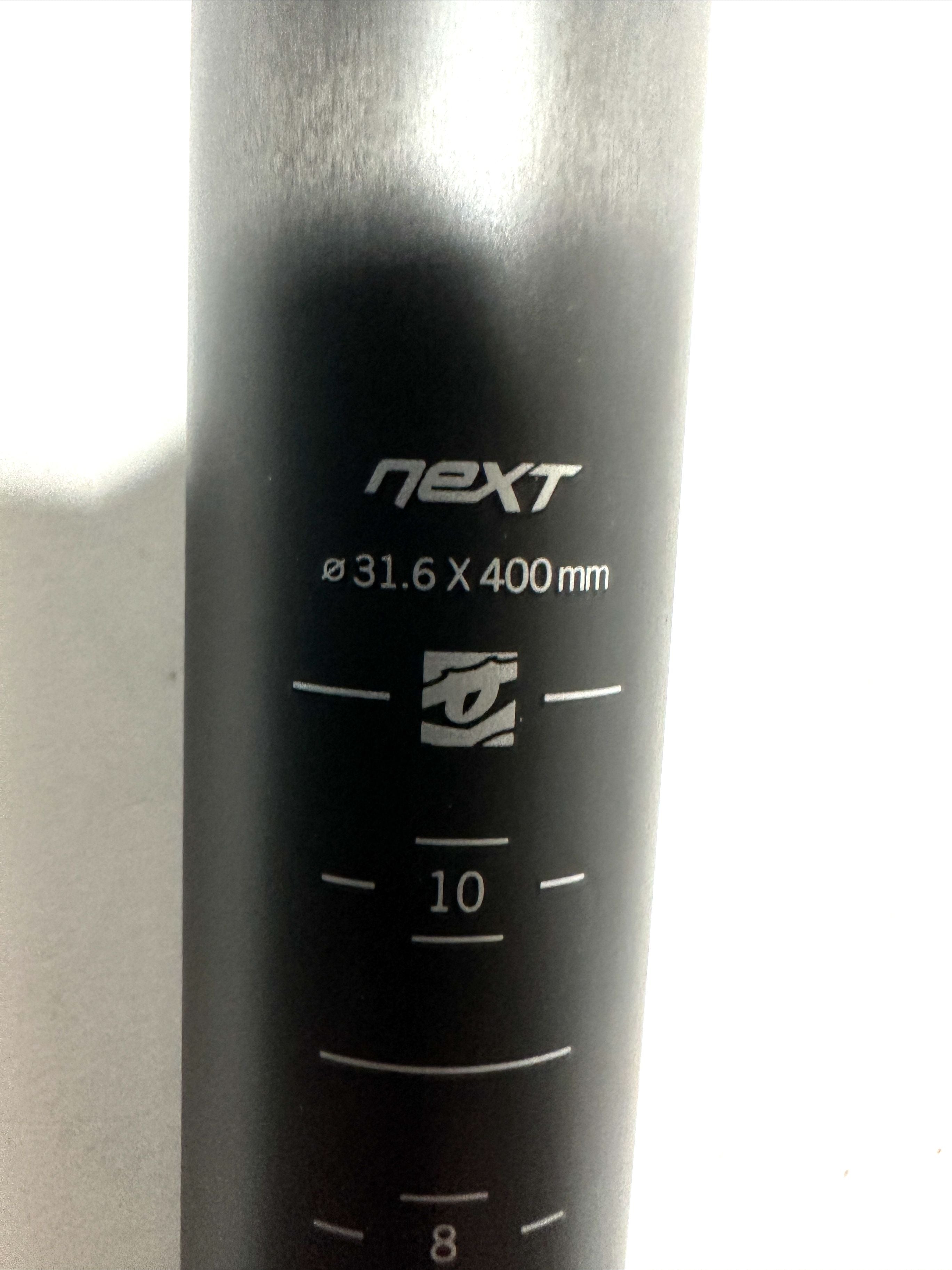 Race Face Next SL Carbon Seatpost, 31.6mm, 400mm, 0 Setback, NEW