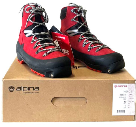 Alpina Nordic Alaska XP Backcountry Ski Touring Boot Size 12.5 EU 47 NEW IN BOX