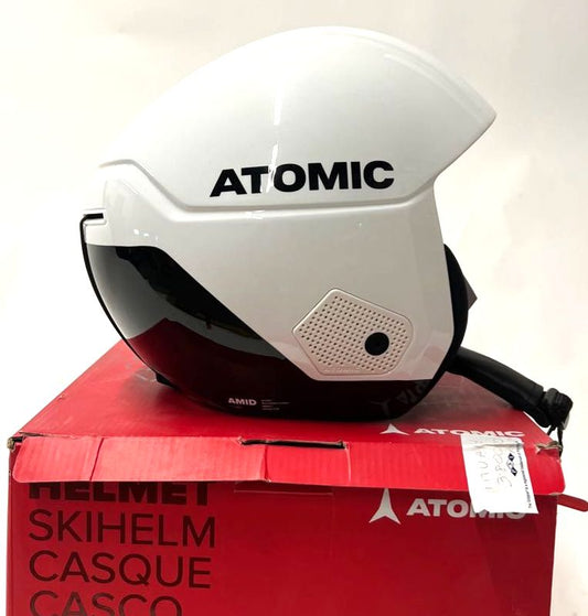 Atomic Redster CTD Ski Helmet Size L (57-59) White - MSRP $460 NEW IN BOX
